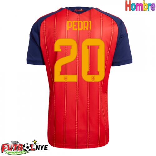 Camiseta España Pedri Gonzalez #20 Primera Equipación Mundial 2026 manga corta